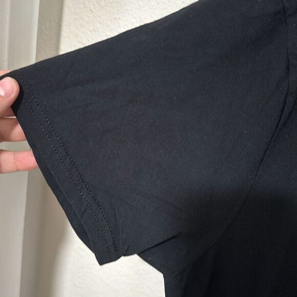 Elton John Black Official Sequin‎ Jacket Short Sleeve Graphic T-Shirt Size Large - Picture 3 of 5